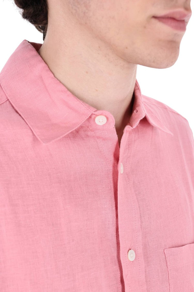 Portuguese Flannel Linen Pocket Shirt