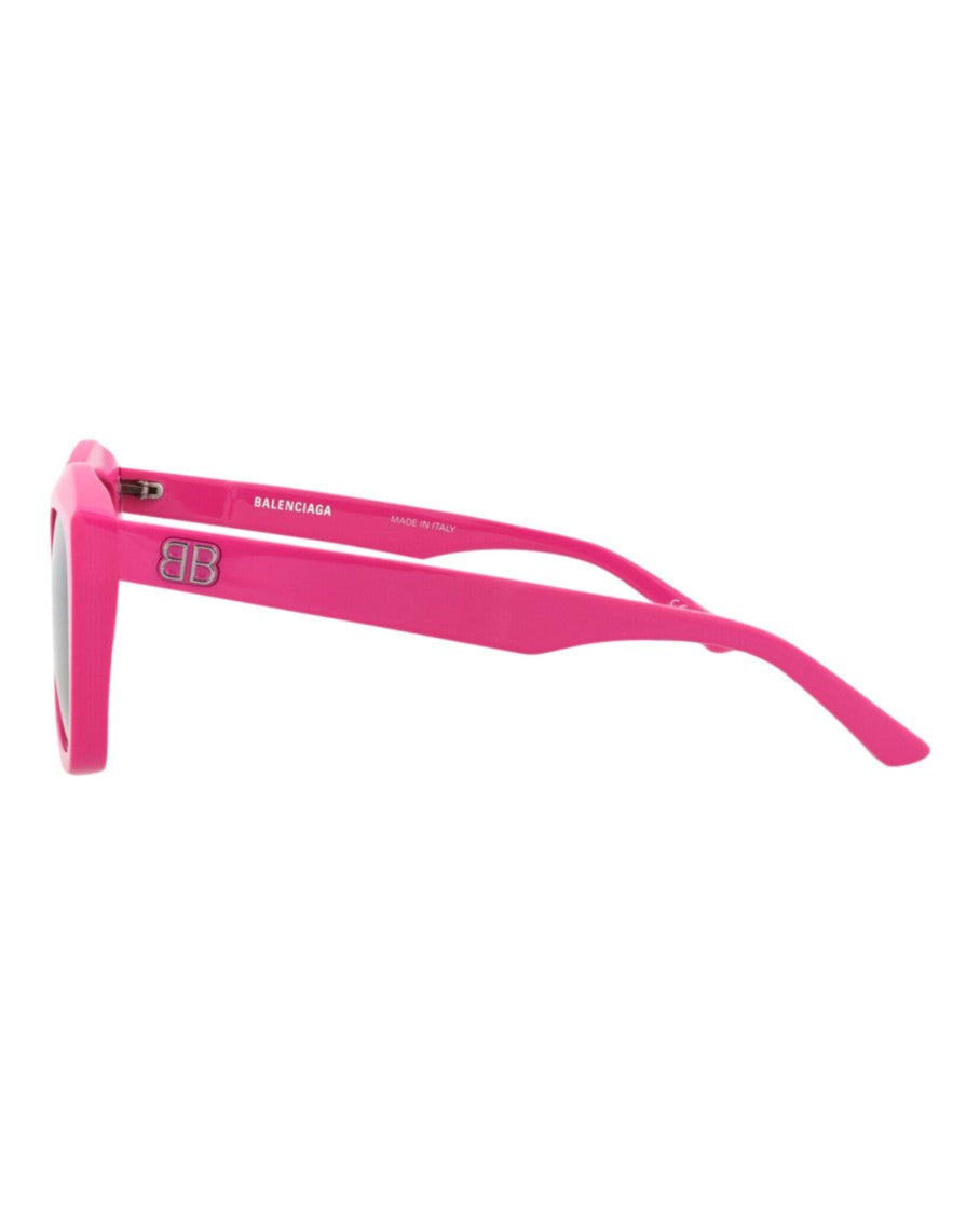 Balenciaga Square-Frame Acetate Sunglasses With Saddle Nose Bridge