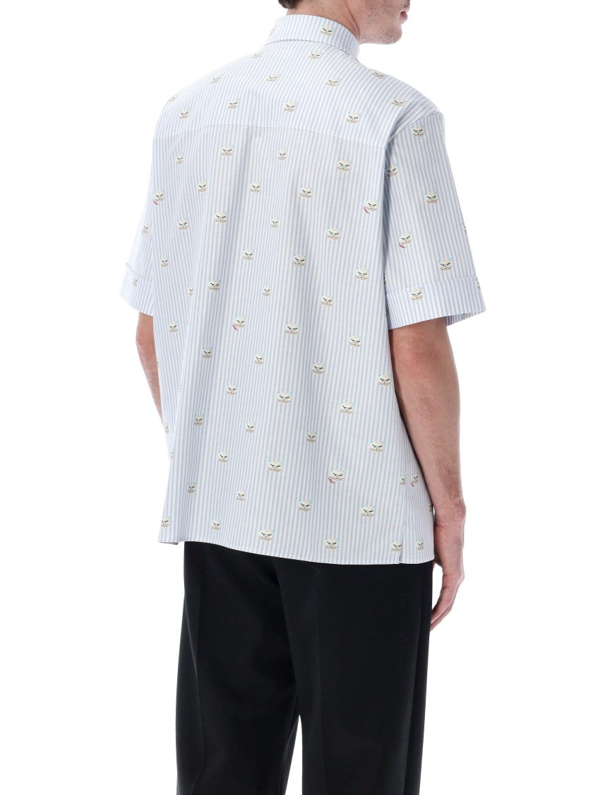 Valentino Garavani Le Chat Oxford Cotton Shirt