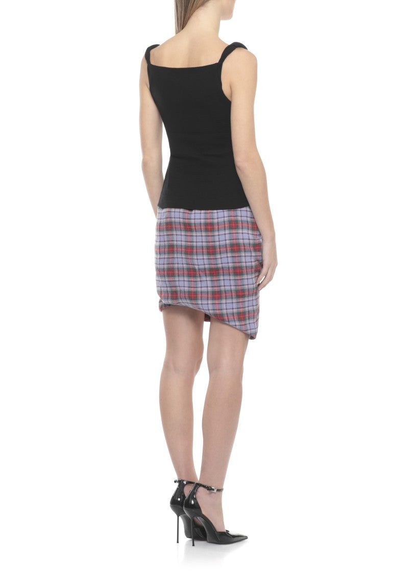 Vivienne Westwood Black Anna Orb Logo Top