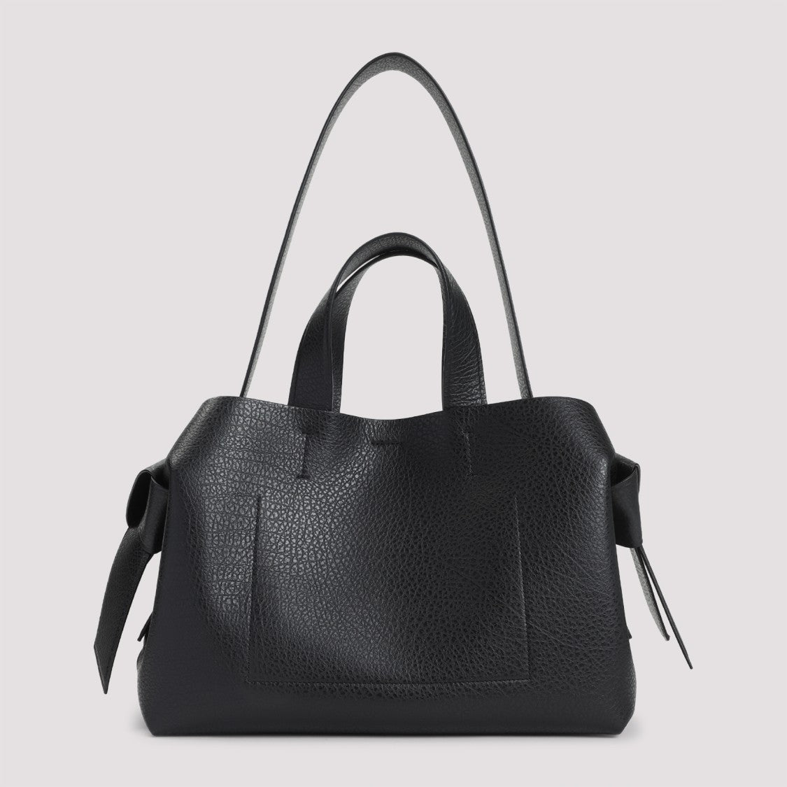 Acne Studios Textured Grained Leather Shoulder Bag