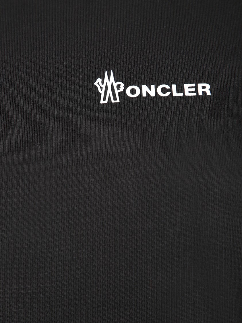 Moncler Grenoble Black Logo T-Shirt