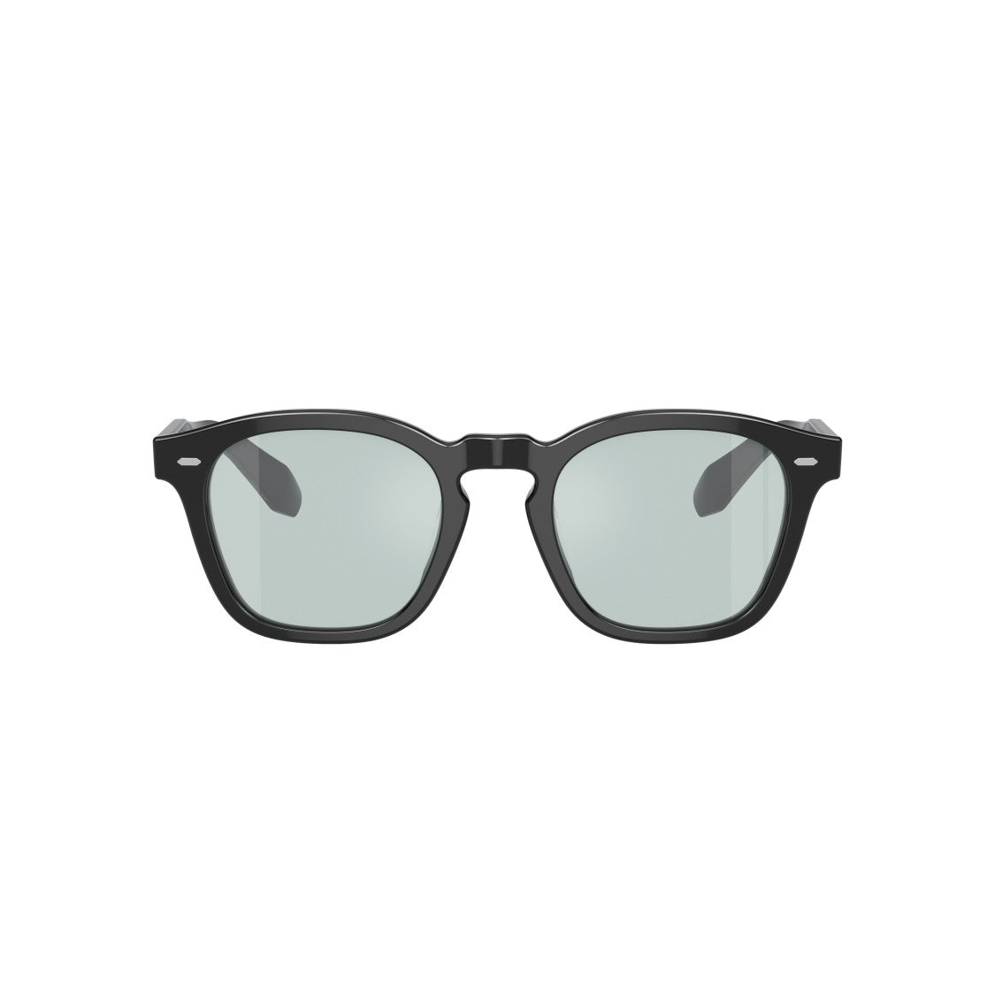 Oliver Peoples 0Ov5527u Square Frame Sunglasses With Glossy Black Acetate Finish