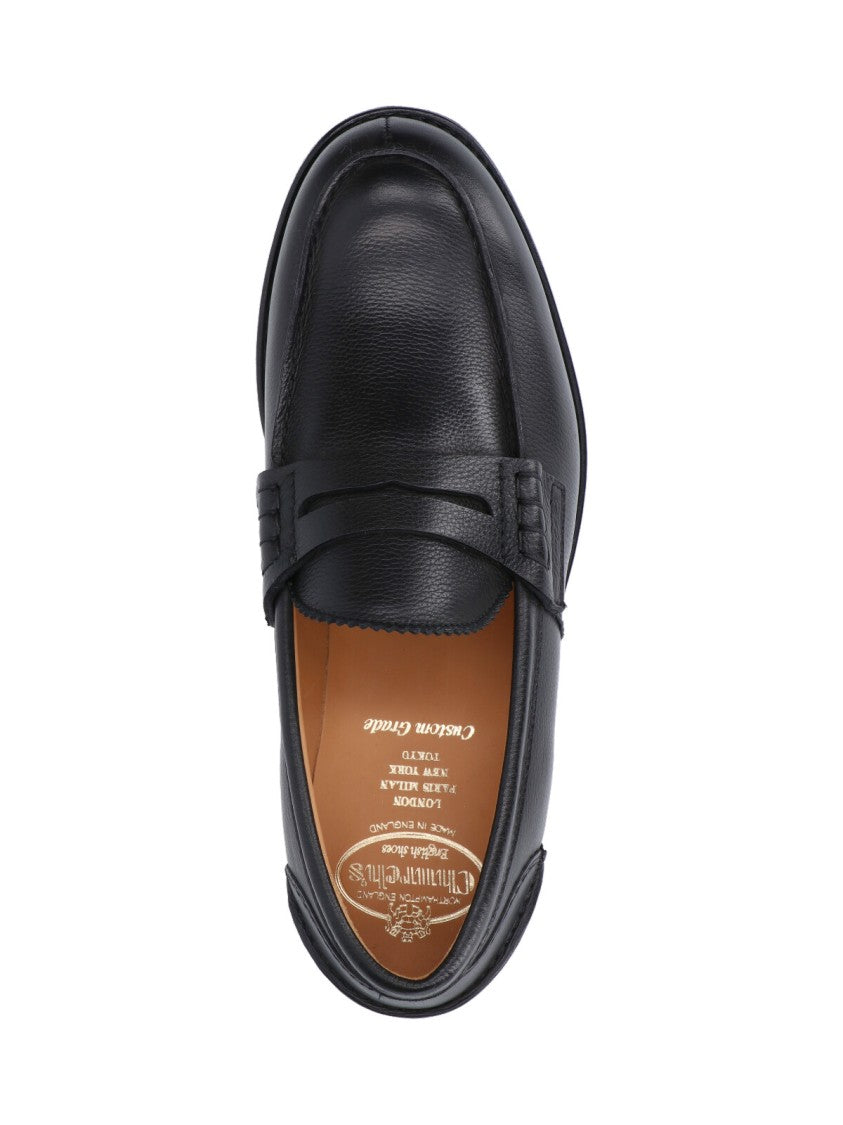 Church's Mocassino Pembrey 2.0 Black Calf Leather Slip-On Shoes
