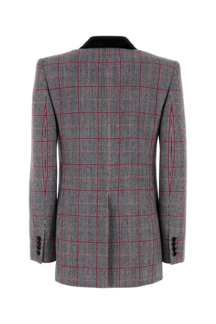 Chloé Embroidered Wool Blazer