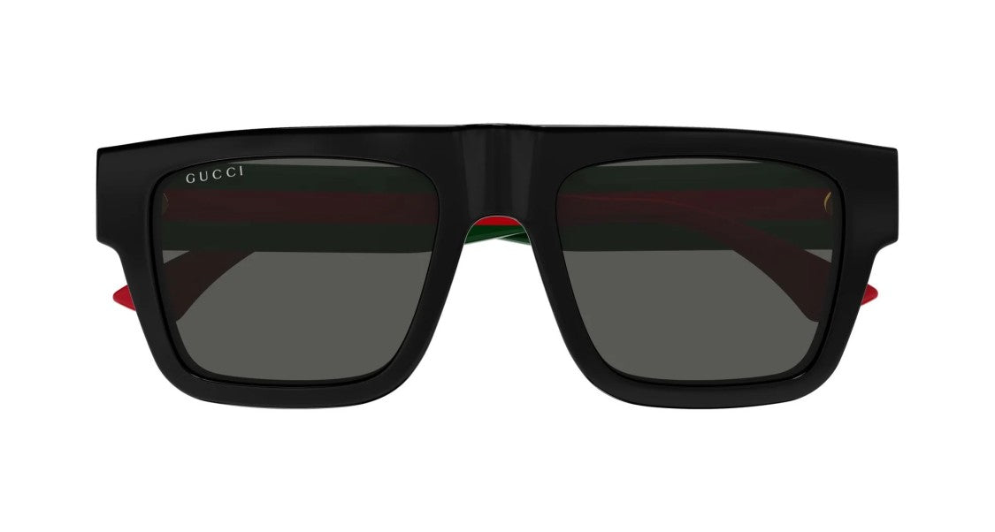 Gucci Sunglasses Gg1868s 001 Black Green Grey 53/19/145