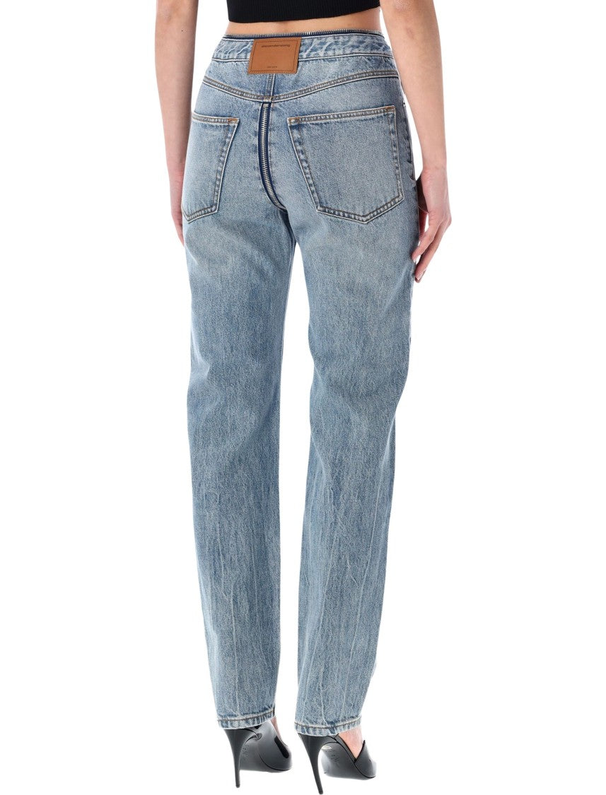 Alexander Wang Vita V Zip Front Jeans