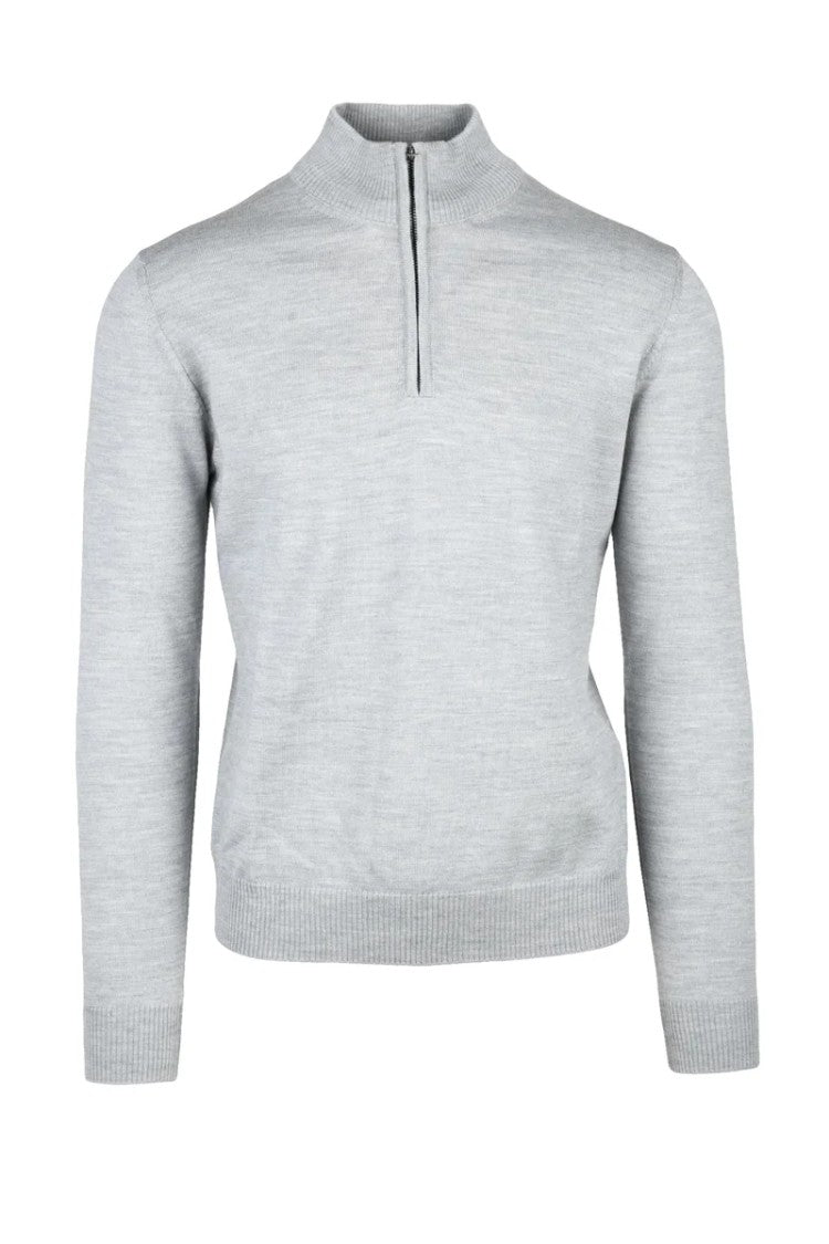 Luigi Borrelli Napoli Sweater - Light Grey