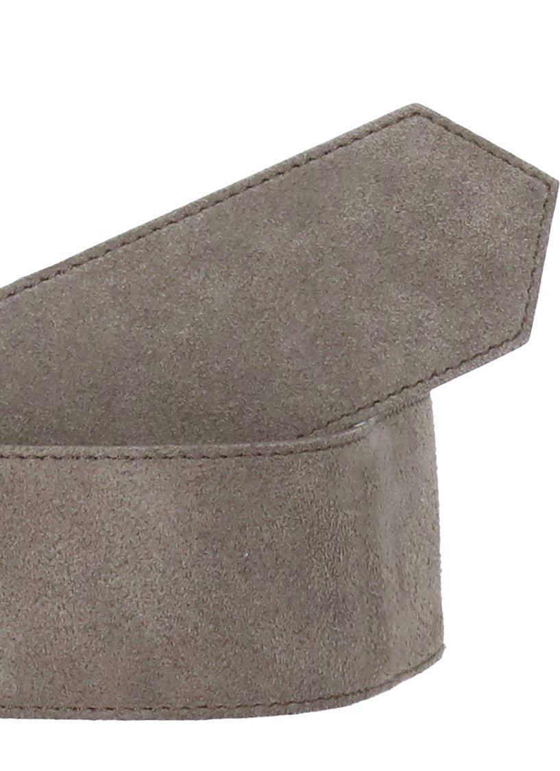 Fabiana Filippi Beige Suede Belt