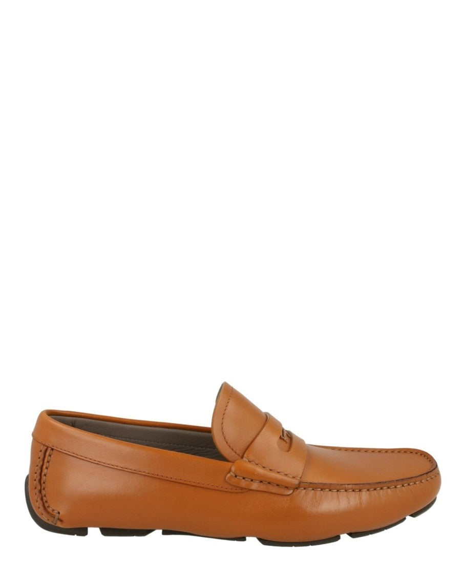Ferragamo Newton Leather Drivers
