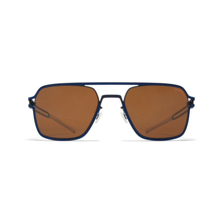 Mykita Riku Geometric Metal Frame Sunglasses