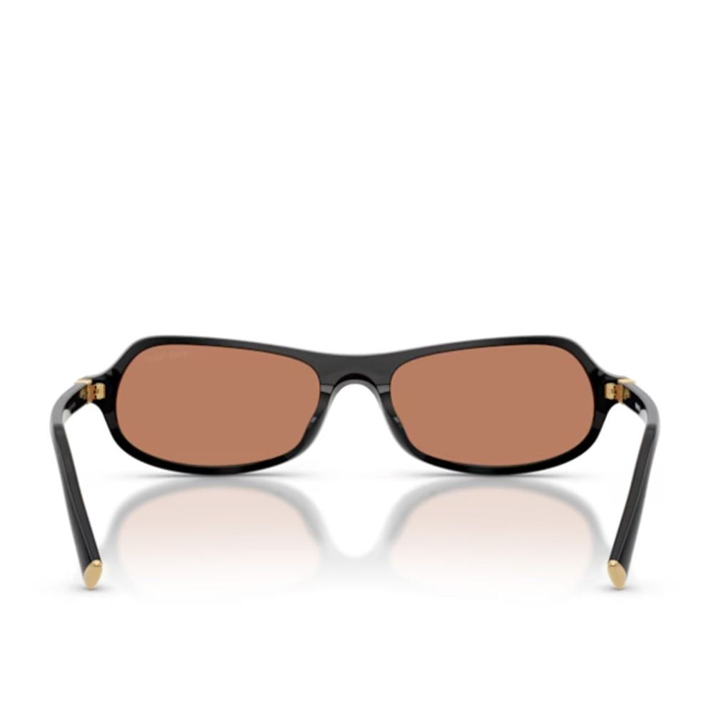 Miu Miu Sculpted Black Acetate Sunglasses With Retro Character