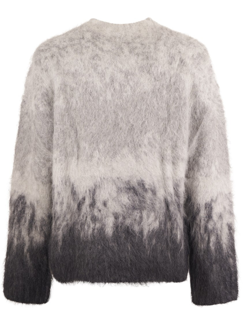 Represent Ombre Knit Sweater With Classic Texture