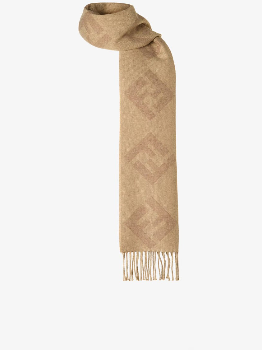 Fendi Ff Oblique Fon Long Oblique Scarf