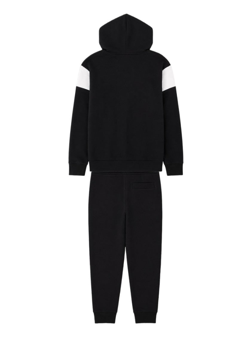 Boss Hooded Zip-Up Cotton-Blend Tracksuit