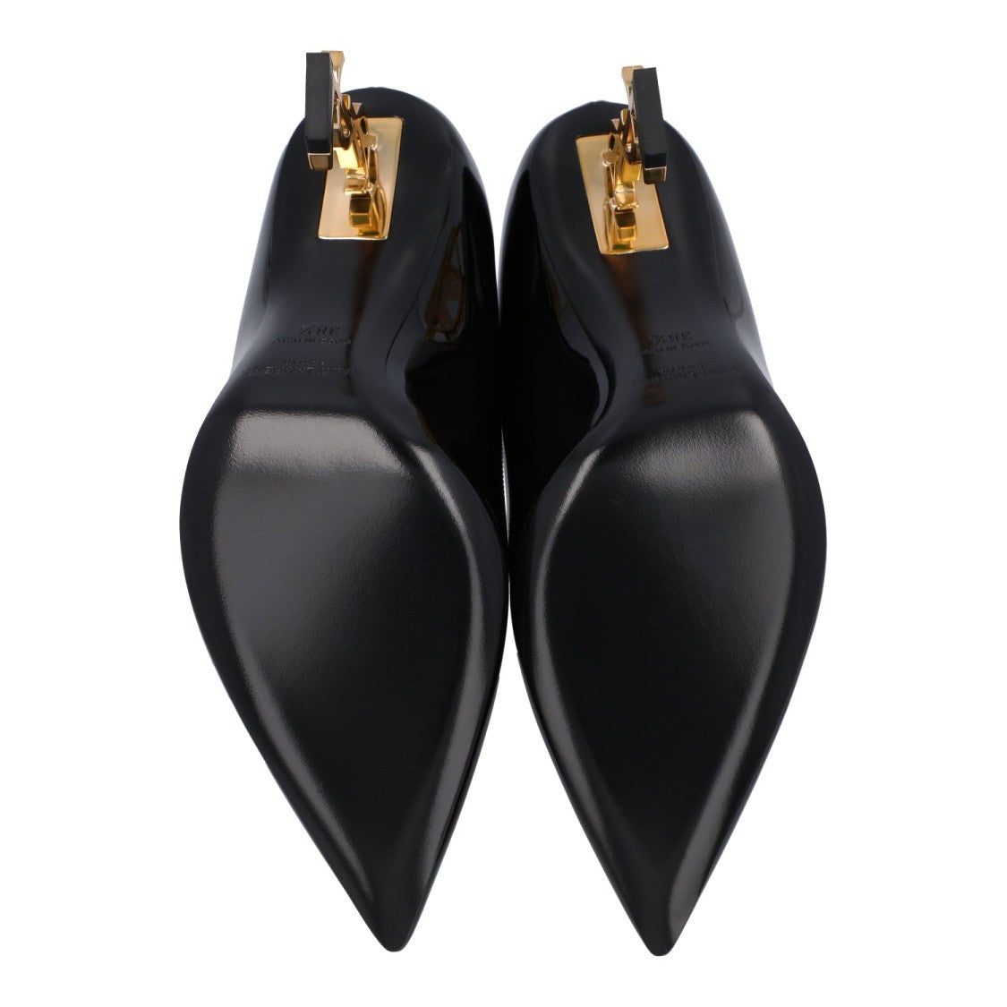 Saint Laurent Opyum Patent Leather Pumps Black