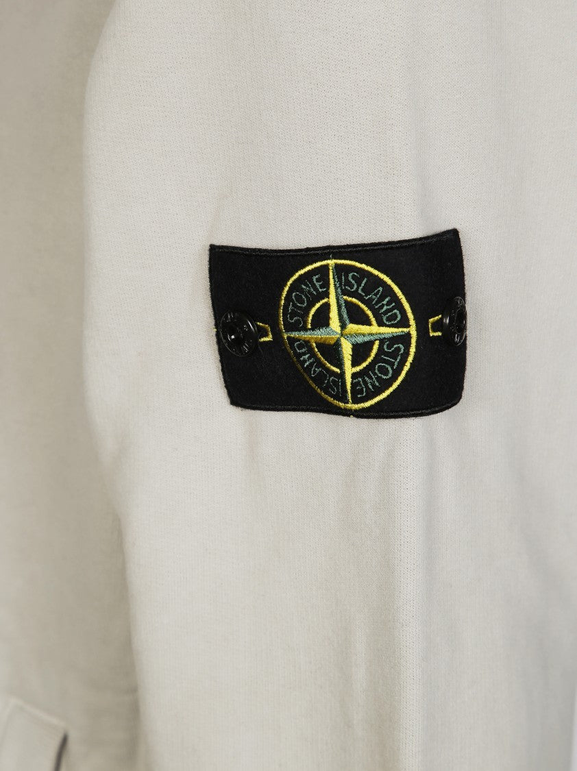Stone Island Classic Design Hoodie With Drawstring