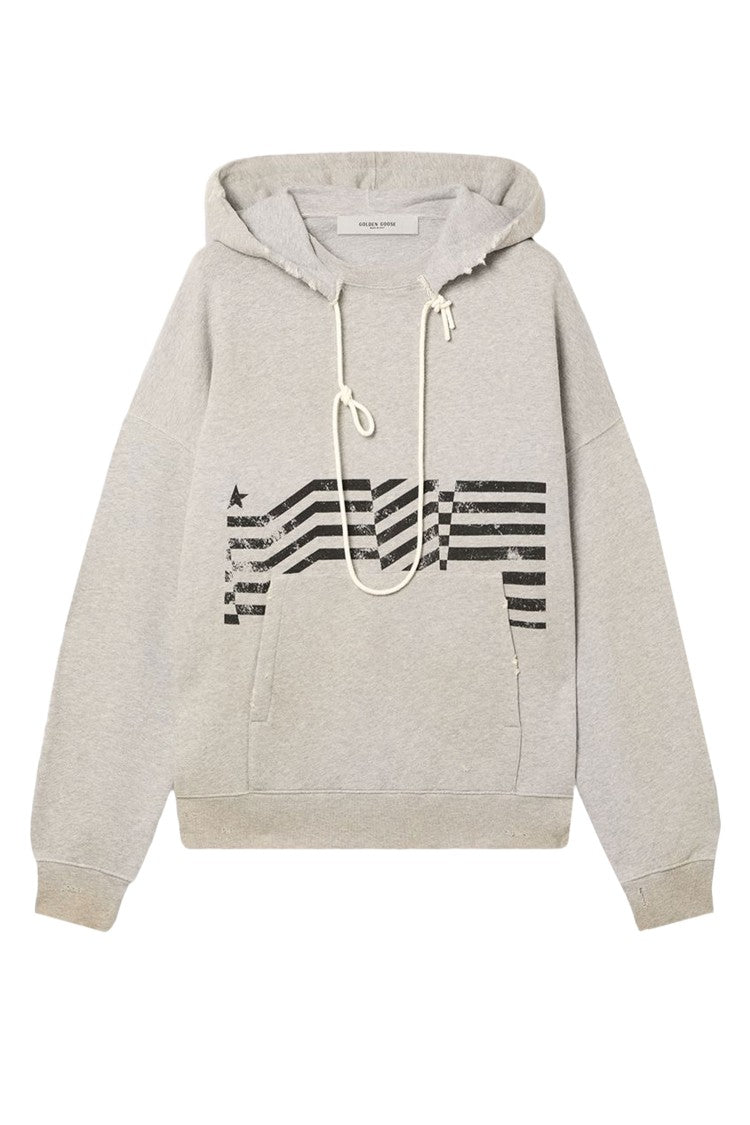 Golden Goose Grey Cotton Hoodie
