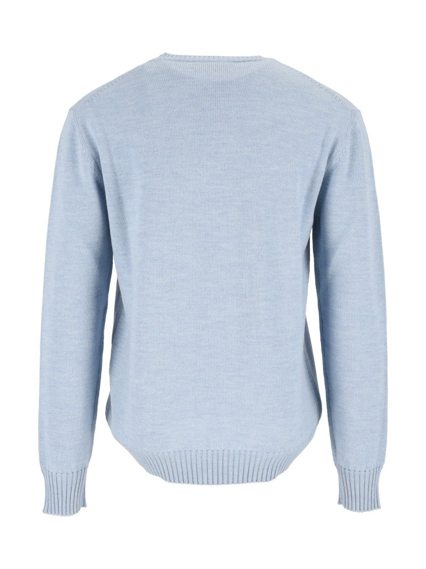 Ballantyne Ribbed Round Neck Pullover