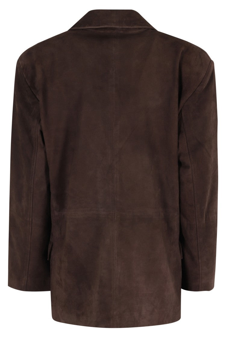 Remain Oversized Suede Blazer