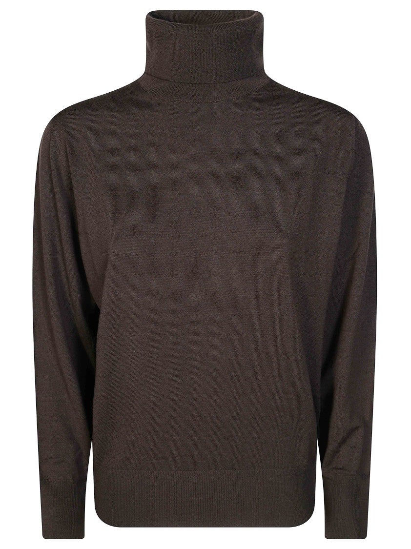 Incotex High-Neck Long-Sleeve Sweater