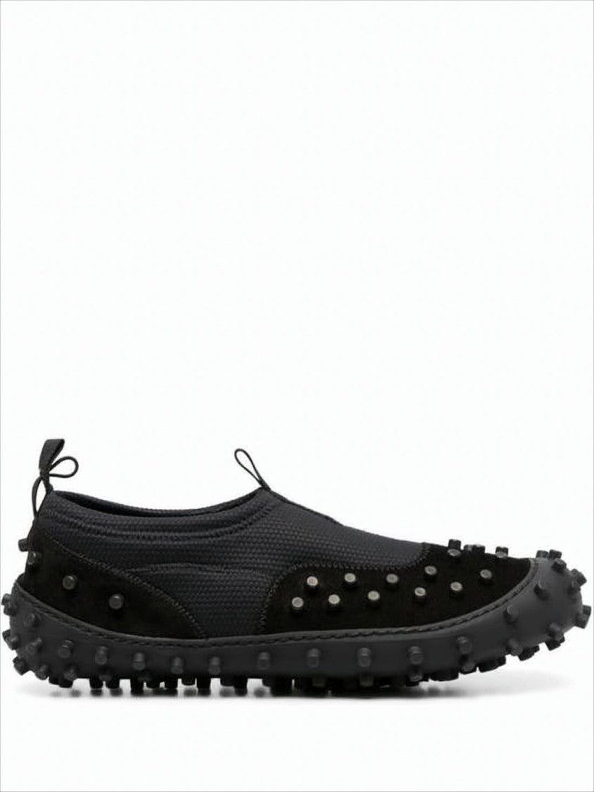 Sunnei Textured Slip-On Sneakers With Prominent Rubber Studs