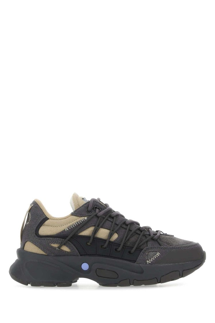 Mcq Multicolor Fabric And Suede Aratana Sneakers