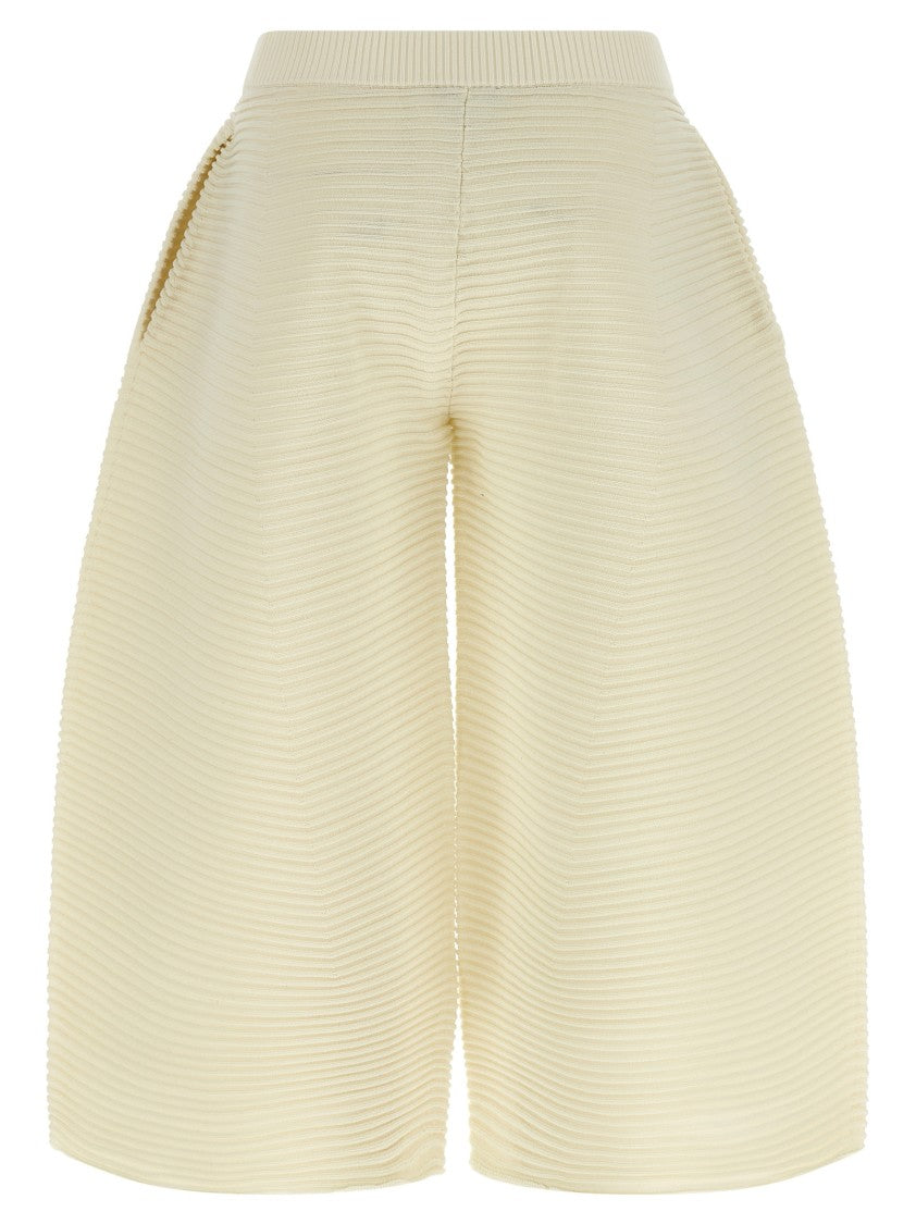 Issey Miyake 'Corrugated Knit' Pants