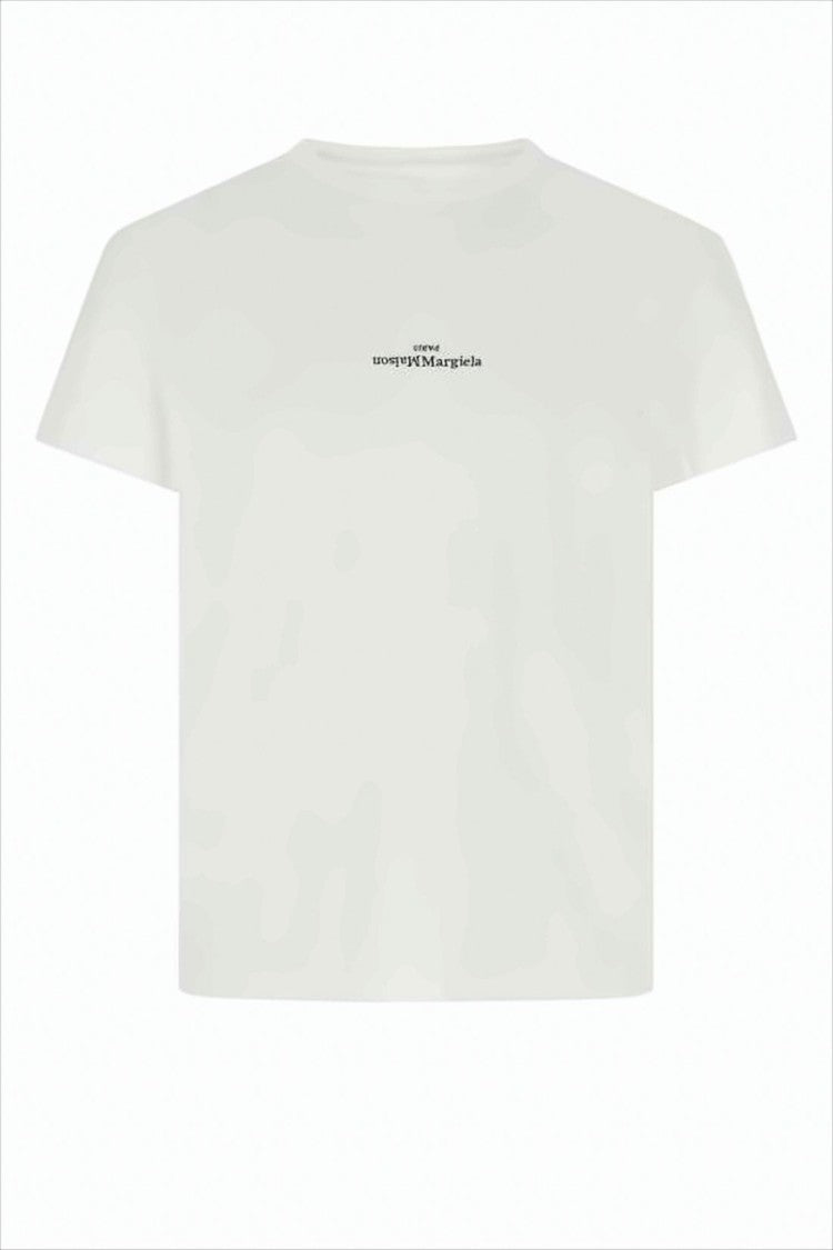 Maison Margiela Boxy-Cut Short-Sleeved T-Shirt With Minimalist Design