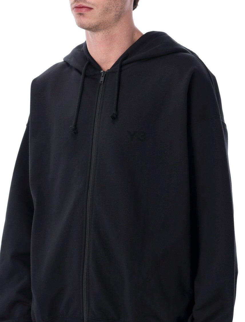 Y-3 Brushed Terry Full Zip Hoodie
