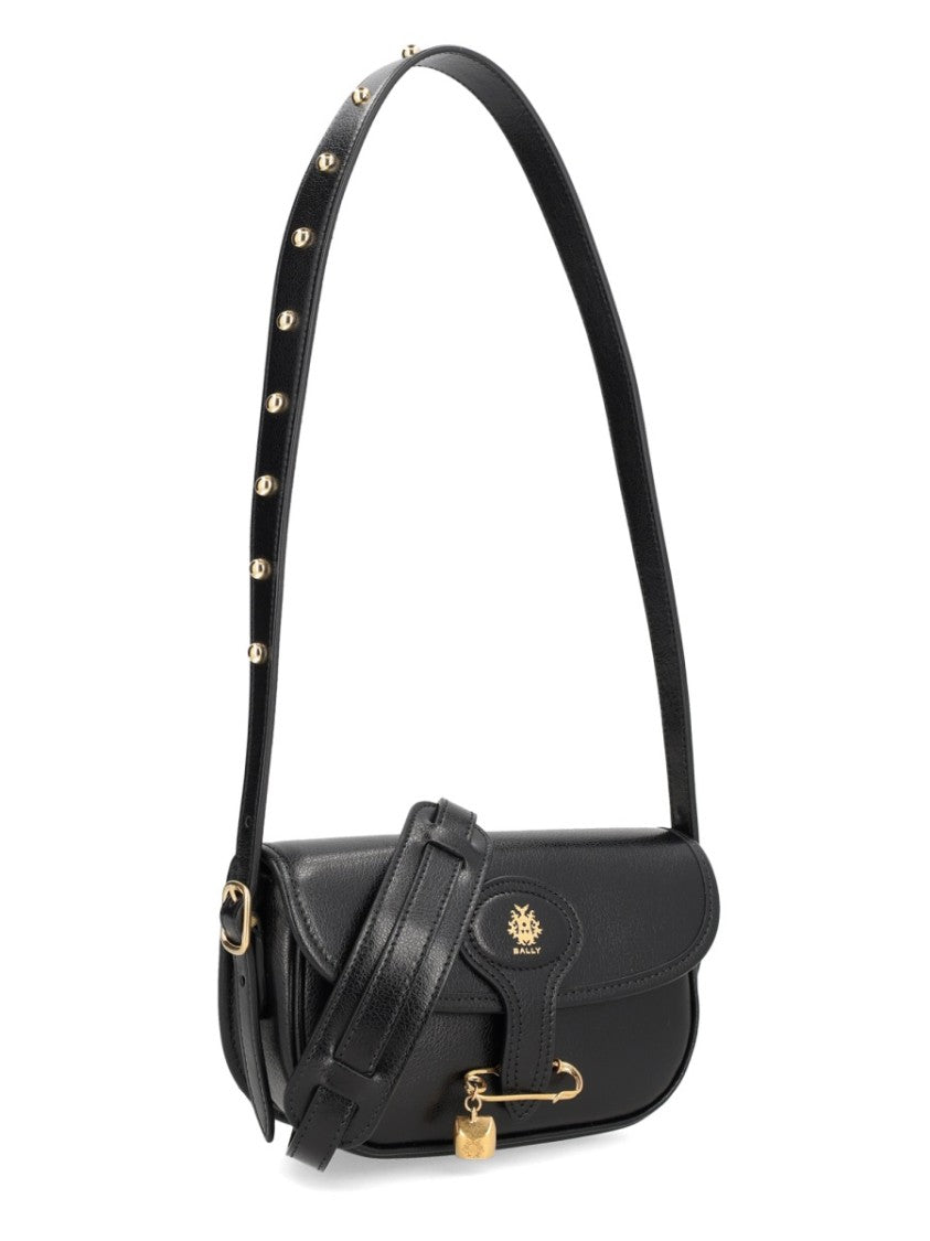 Bally Beckett Safety Pin Detail Shoulder Bag