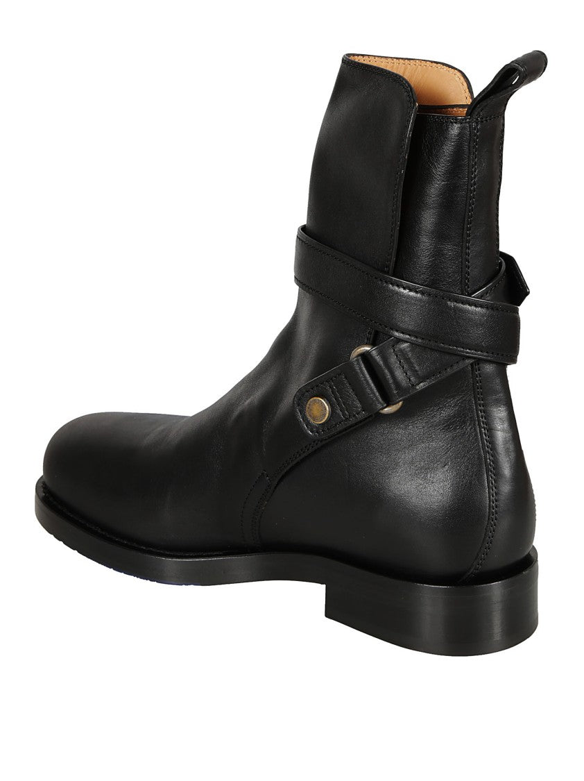 Burberry Smooth Leather Boots