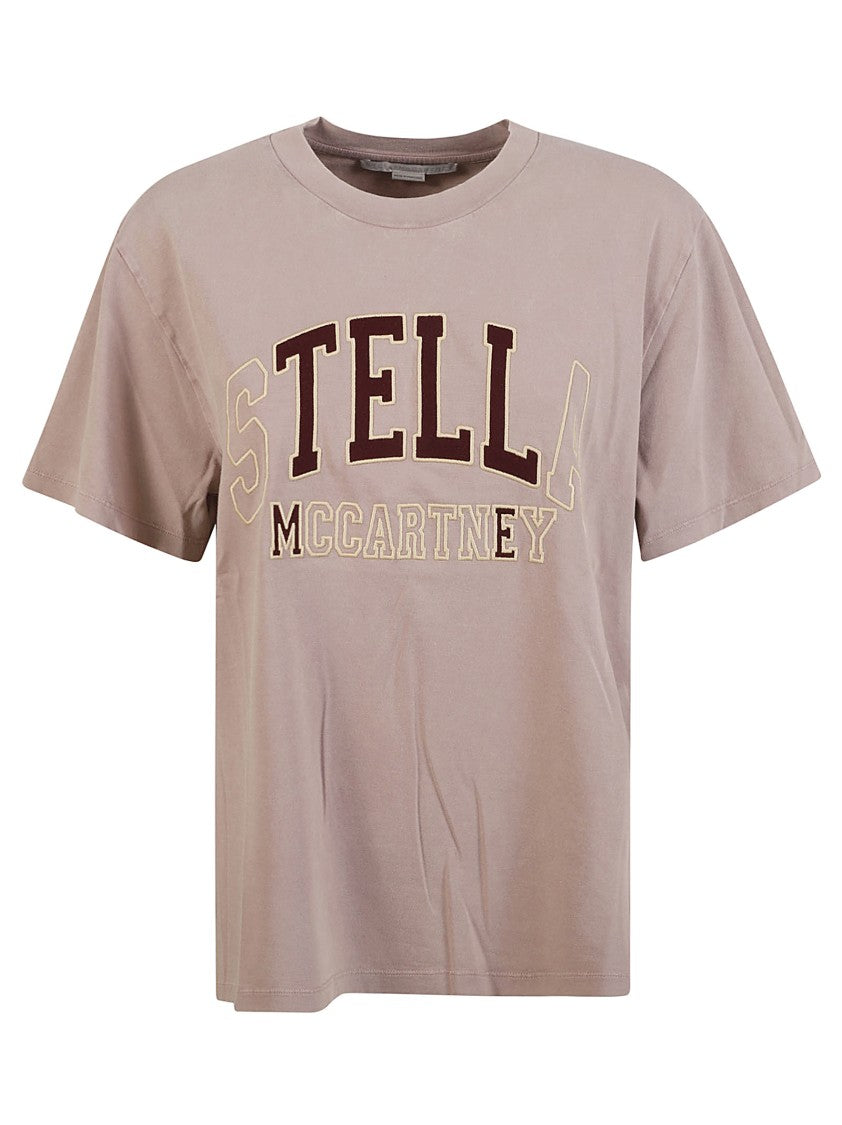 Stella Mccartney Relaxed-Fit T-Shirt With Bold Lettering