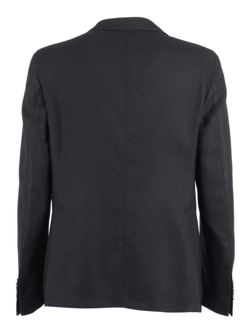L.B.M. 1911 Black Tailored Two Button Jacket