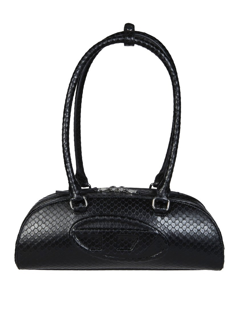 Diesel Black 1Dr Dome Shoulder Ew Bag