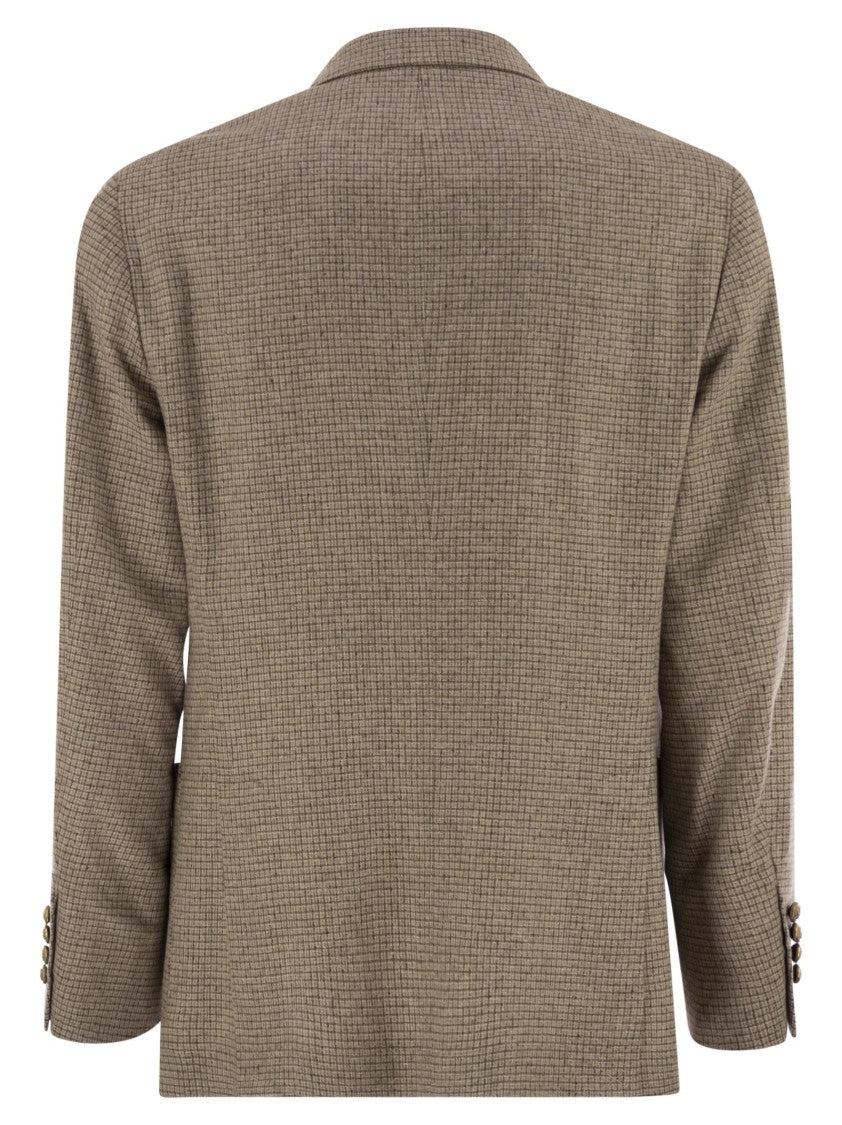 Brunello Cucinelli One-And-A-Half Breasted Deconstructed Jacket