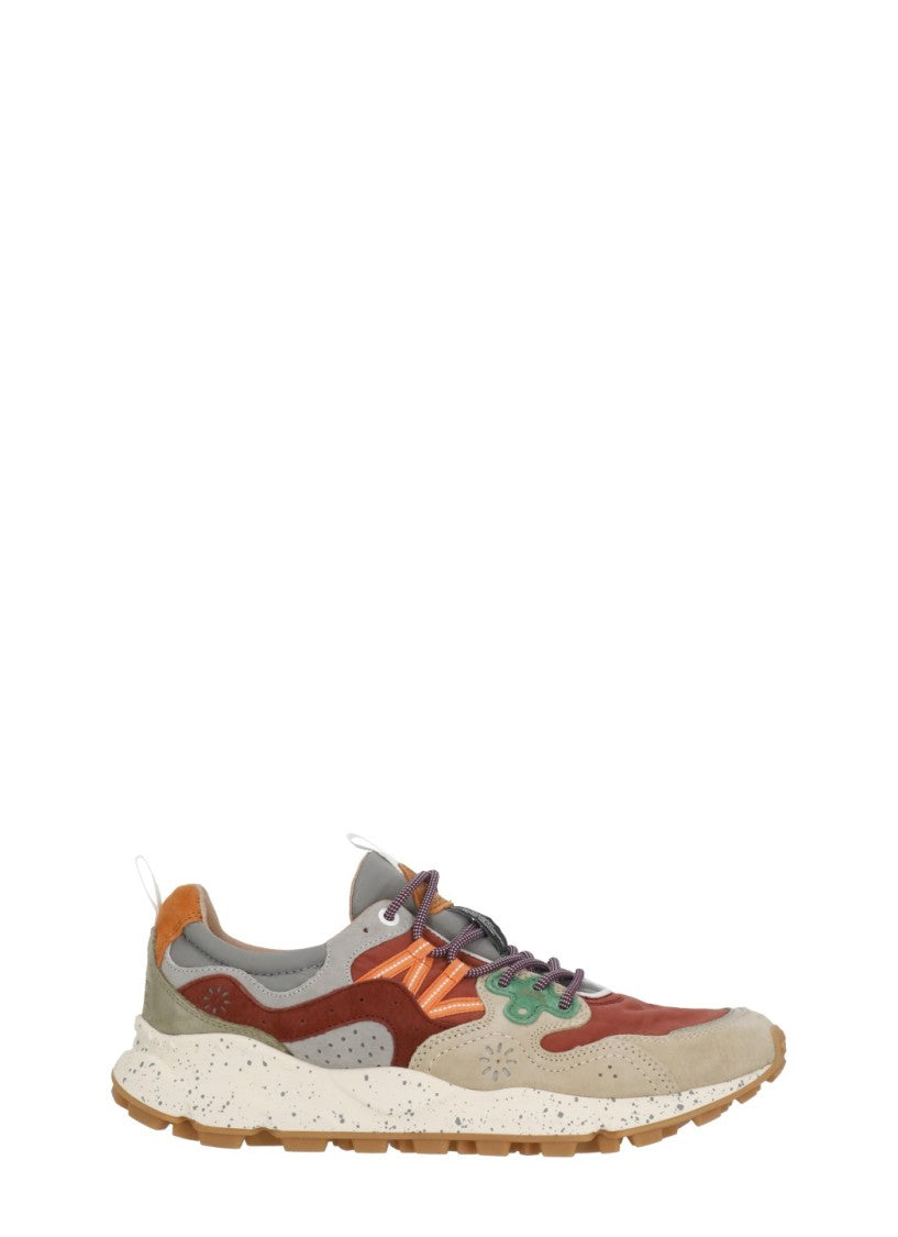 Flower Mountain Multicolor Yamano 3 Suede Inserts Sneakers