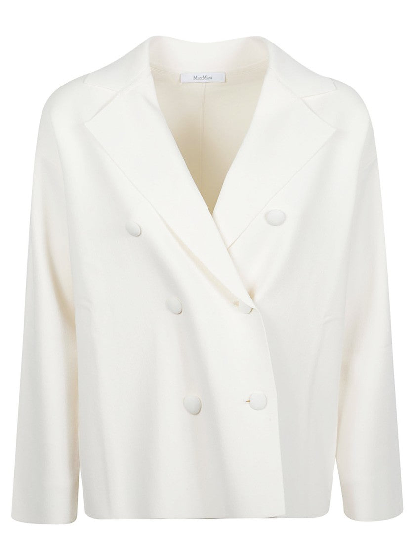 Max Mara Cropped Double-Breasted Jacket