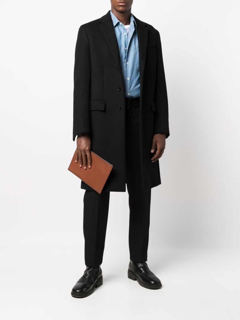 Aspesi Japanese Chambray Cotton Work Shirt