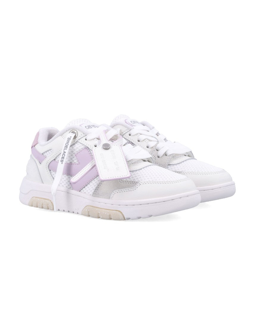 Off-White Slim Out Of Office White Lilac Sneakers