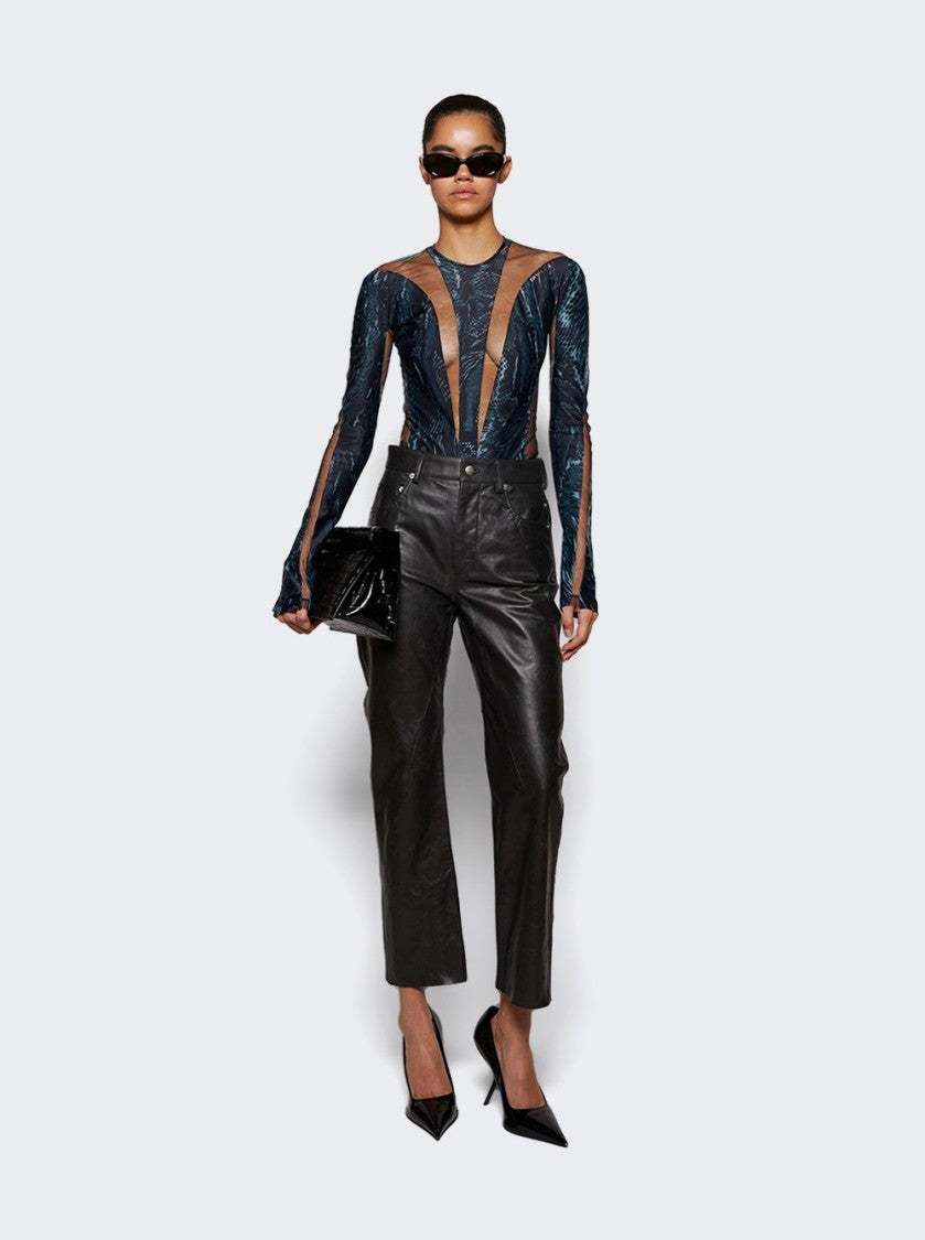 Rick Owens Detroit Cut Pants Black