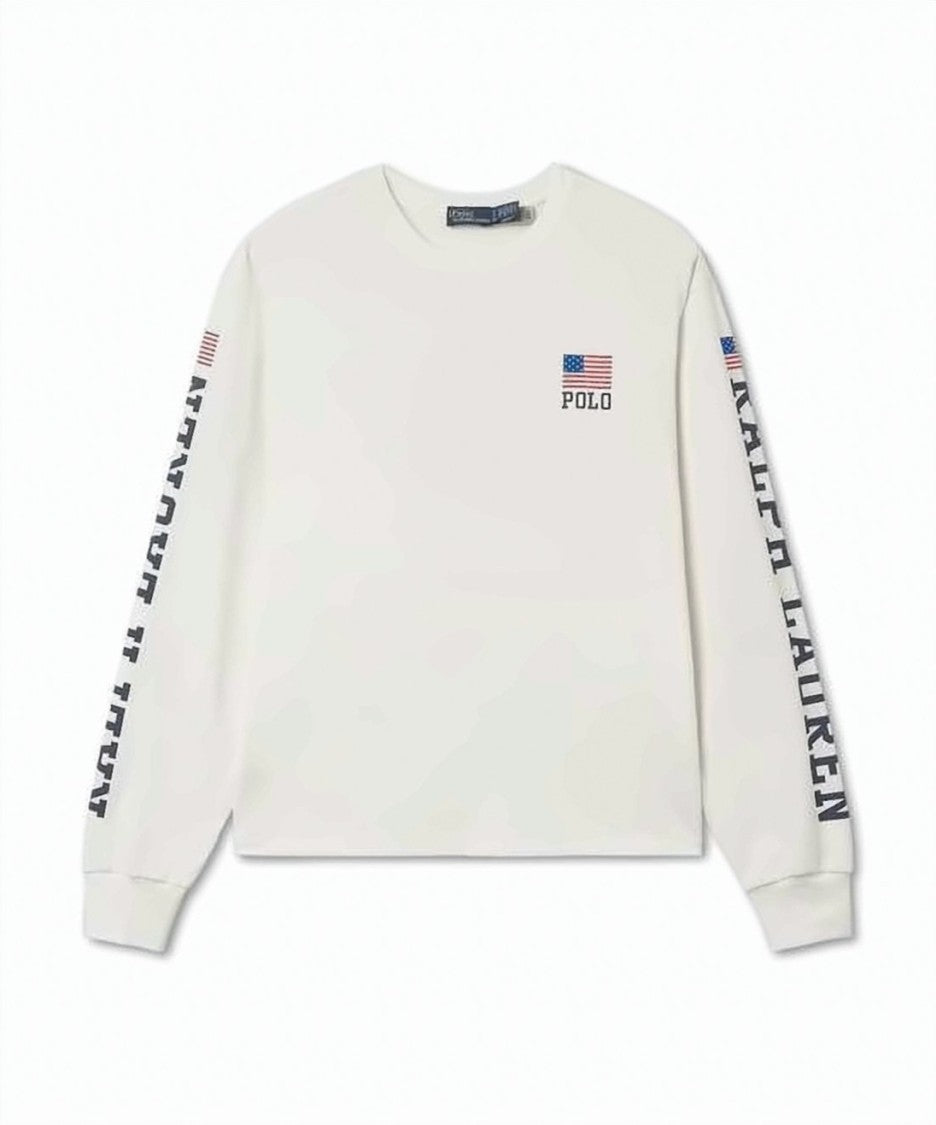 Polo Ralph Lauren Long-Sleeve Cotton Crew Neck Shirt