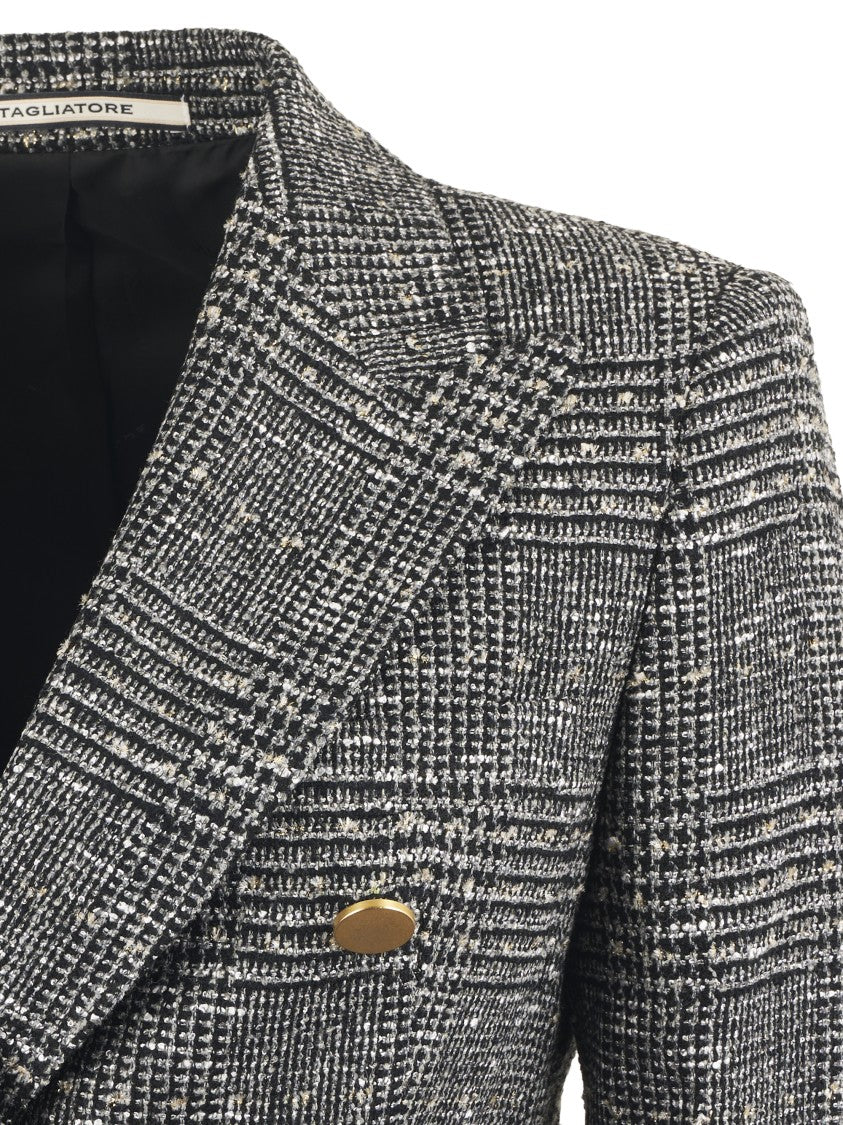 Tagliatore Tailored Medium-Length Jacket With Structured Fit