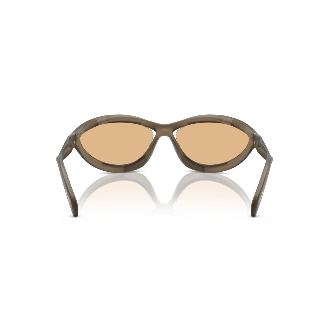 Prada 0Pr A26s Sculptural Brown Sunglasses