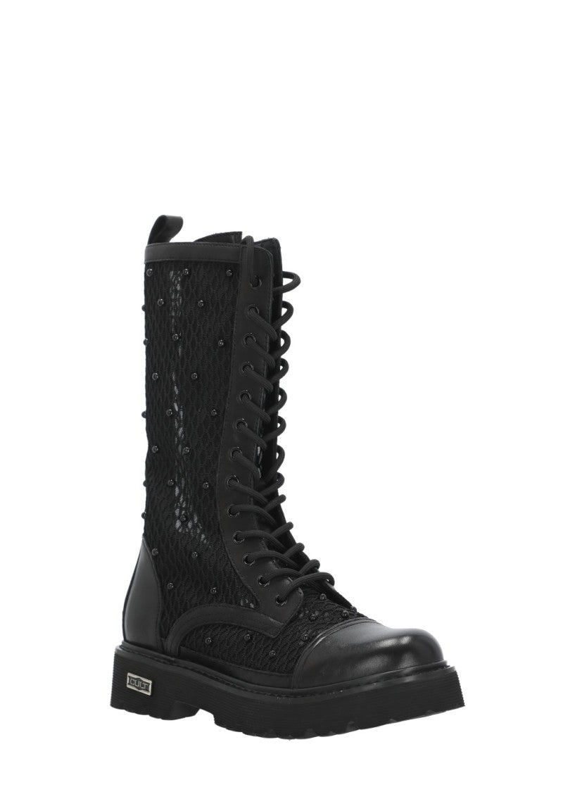 Cult Black Slash 4697 Beads Boots