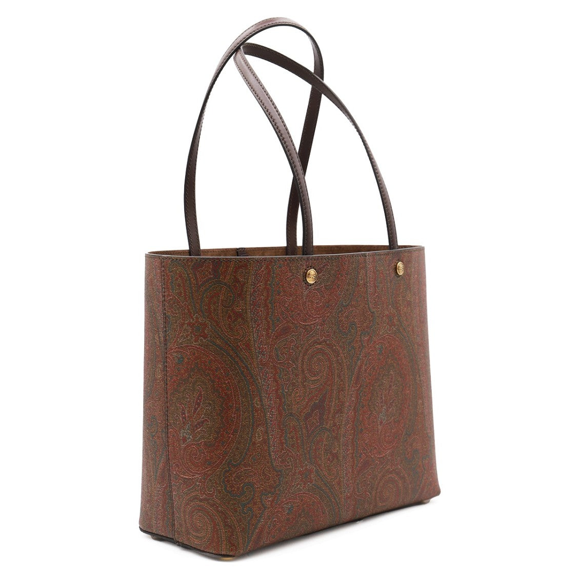 Etro Brown Patterned Tote Bag