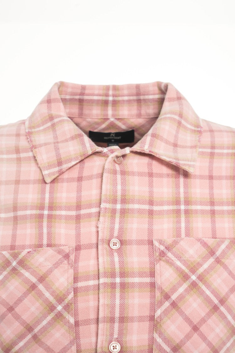 Represent Soft Plaid Cotton Shirt