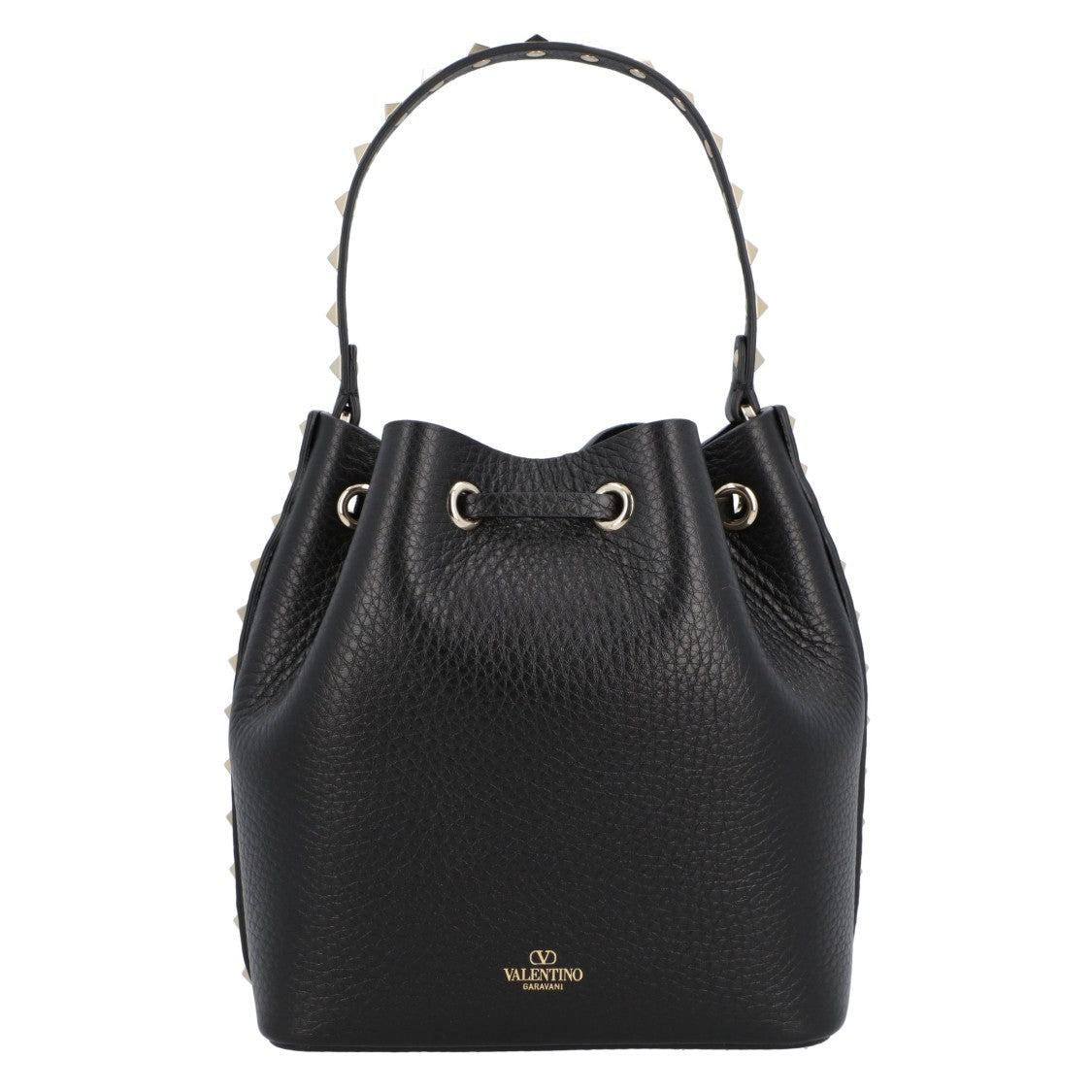 Valentino Garavani Rockstud Drawstring Bucket Bag