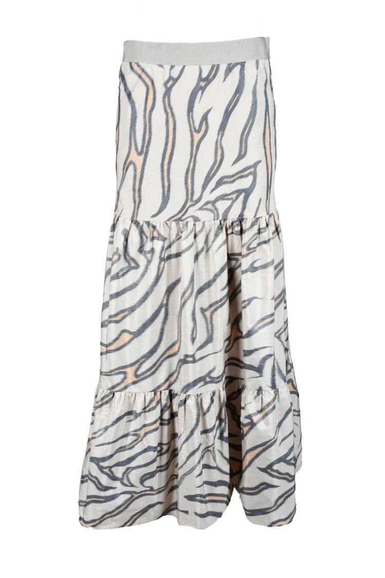 Violanti Beige Long Skirt