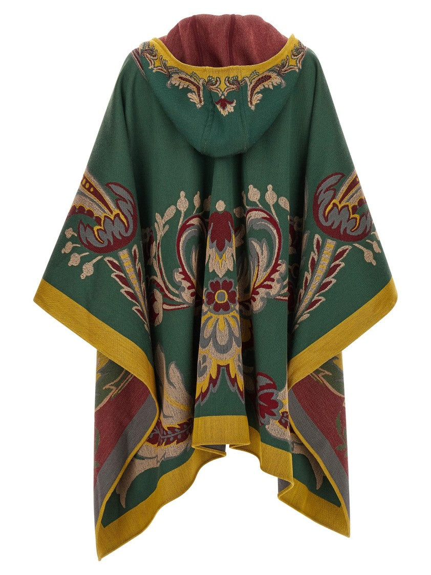 Etro Floral Paisley Cape